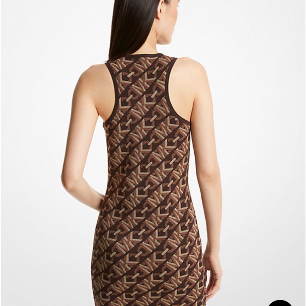 NWT Michael kors logo knit dress